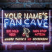 Personalized Basketball Fan Cave Deluxe App-Enabled 3-Color LED Light Sign - Way Up Gifts