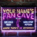 Personalized Golf Fan Cave Deluxe App-Enabled 3-Color LED Light Sign - Way Up Gifts