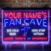 Personalized Soccer Fan Cave Deluxe App-Enabled 3-Color LED Light Sign - Way Up Gifts