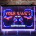Personalized Martini Lounge Deluxe App-Enabled 3-Color LED Light Sign - Way Up Gifts