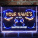Personalized Martini Lounge Deluxe App-Enabled 3-Color LED Light Sign - Way Up Gifts