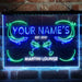 Personalized Martini Lounge Deluxe App-Enabled 3-Color LED Light Sign - Way Up Gifts