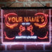 Personalized Martini Lounge Deluxe App-Enabled 3-Color LED Light Sign - Way Up Gifts