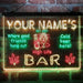 Personalized High Life Bar Deluxe App-Enabled 3-Color LED Light Sign - Way Up Gifts