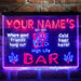 Personalized High Life Bar Deluxe App-Enabled 3-Color LED Light Sign - Way Up Gifts