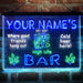 Personalized High Life Bar Deluxe App-Enabled 3-Color LED Light Sign - Way Up Gifts