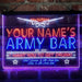 Personalized Army Bar Deluxe App-Enabled 3-Color LED Light Sign - Way Up Gifts