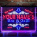 Personalized Bar & Grill Beer Deluxe App-Enabled 3-Color LED Light Sign - Way Up Gifts