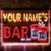Personalized Beer Mug Decoration Deluxe App-Enabled 3-Color LED Light Sign - Way Up Gifts