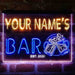 Personalized Beer Mug Deco Deluxe App-Enabled 3-Color LED Light Sign - Way Up Gifts
