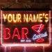 Personalized Cocktail Glass Bar Deluxe App-Enabled 3-Color LED Light Sign - Way Up Gifts