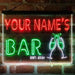 Personalized Champagne Glasses Cheers Deluxe App-Enabled 3-Color LED Light Sign - Way Up Gifts