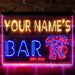 Personalized Beer Mugs Cheers Deluxe App-Enabled 3-Color LED Light Sign - Way Up Gifts