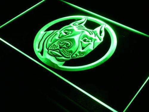 Staffordshire Bull Terrier Staffie LED Light Sign - LED Gift Works