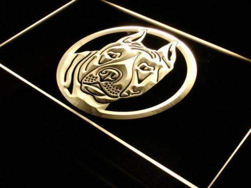 Staffordshire Bull Terrier Staffie LED Light Sign - LED Gift Works