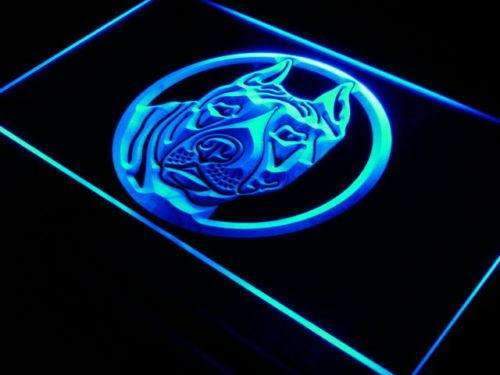 Staffordshire Bull Terrier Staffie LED Light Sign - Way Up Gifts