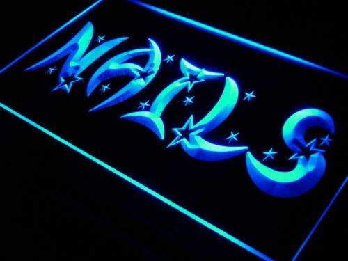 Stars Nail Salon LED Light Sign - Way Up Gifts