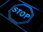 Stop LED Light Sign - LED Gift Works