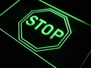 Stop LED Light Sign - LED Gift Works