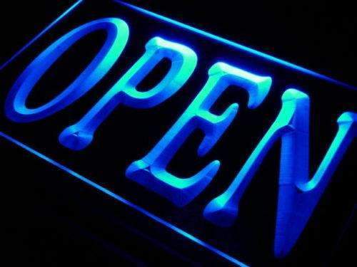 Store Open LED Light Sign - LED Gift Works