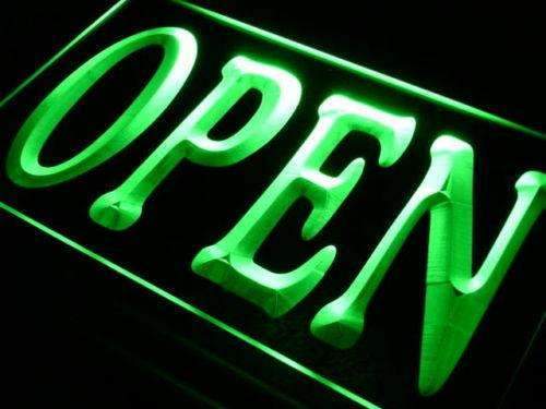 Store Open LED Light Sign - Way Up Gifts
