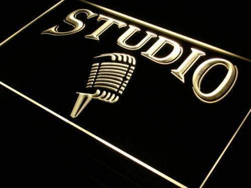 Studio Microphone On Air LED Light Sign - Way Up Gifts