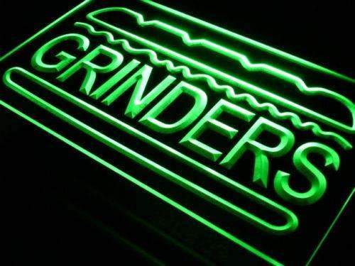 Subs Hoagies Grinders LED Light Sign - LED Gift Works