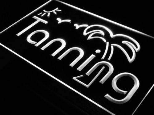 Sun Palm Tree Tanning LED Light Sign - Way Up Gifts
