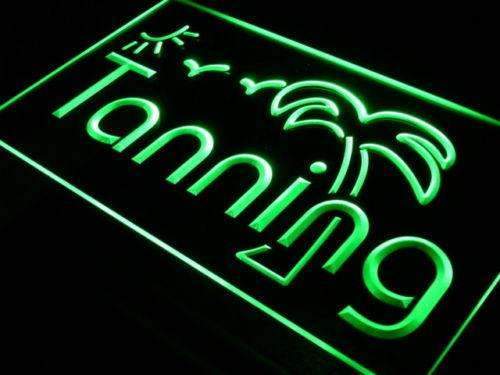 Sun Palm Tree Tanning LED Light Sign - Way Up Gifts