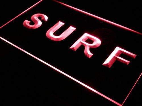 Surf Shop LED Light Sign - LED Gift Works