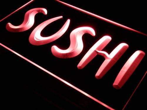 Sushi LED Light Sign - LED Gift Works