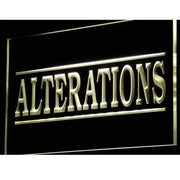 Tailor Alterations LED Light Sign - LED Gift Works