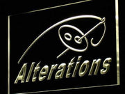 Tailor Clothing Alterations LED Light Sign - LED Gift Works