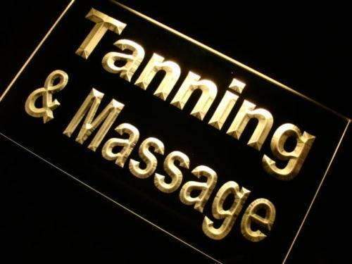 Tanning Massage LED Light Sign - Way Up Gifts