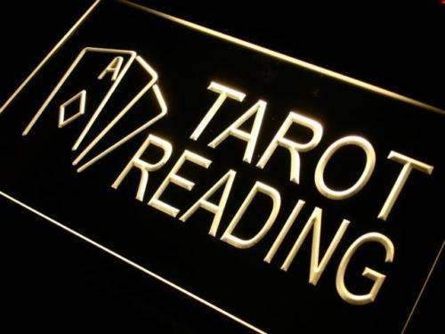 Tarot Reading LED Light Sign - LED Gift Works