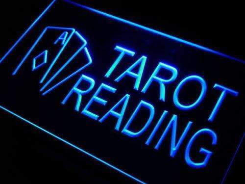 Tarot Reading LED Light Sign - Way Up Gifts