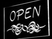 Tattoo Art Open LED Light Sign - LED Gift Works