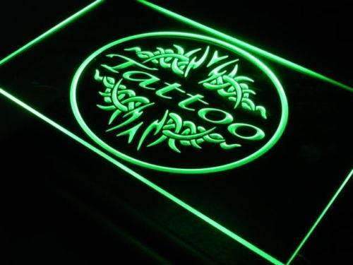 Tattoo Display LED Light Sign - LED Gift Works