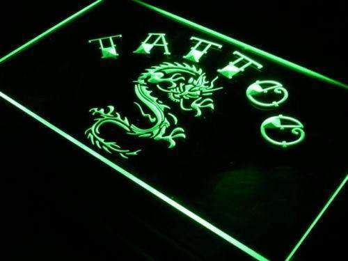 Tattoo Dragon LED Light Sign - Way Up Gifts