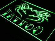 Tattoo Flying Dragon LED Light Sign - LED Gift Works