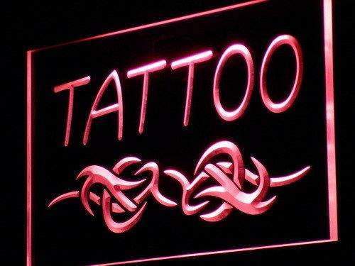 Tattoo Parlor LED Light Sign - Way Up Gifts