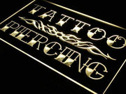 Tattoo Piercing LED Light Sign - LED Gift Works
