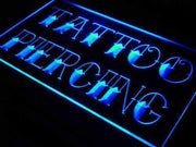 Tattoo Piercing Shop LED Light Sign - LED Gift Works