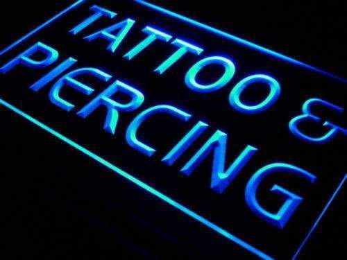 Tattoo Piercing Studio LED Light Sign - LED Gift Works