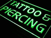 Tattoo Piercing Studio LED Light Sign - LED Gift Works