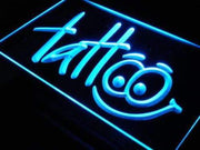 Tattoo Smiley Face LED Light Sign - LED Gift Works