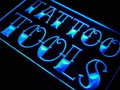 Tattoo Tools Shop LED Light Sign - Way Up Gifts
