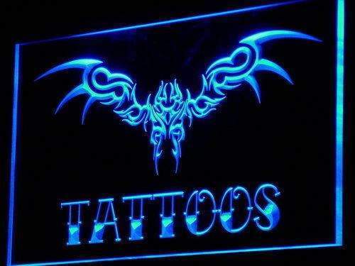 Tattoos Design Art LED Light Sign - LED Gift Works