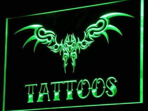 Tattoos Design Art LED Light Sign - Way Up Gifts