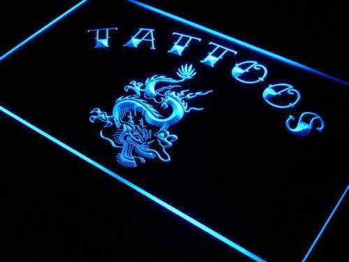 Tattoos Dragon LED Light Sign - LED Gift Works